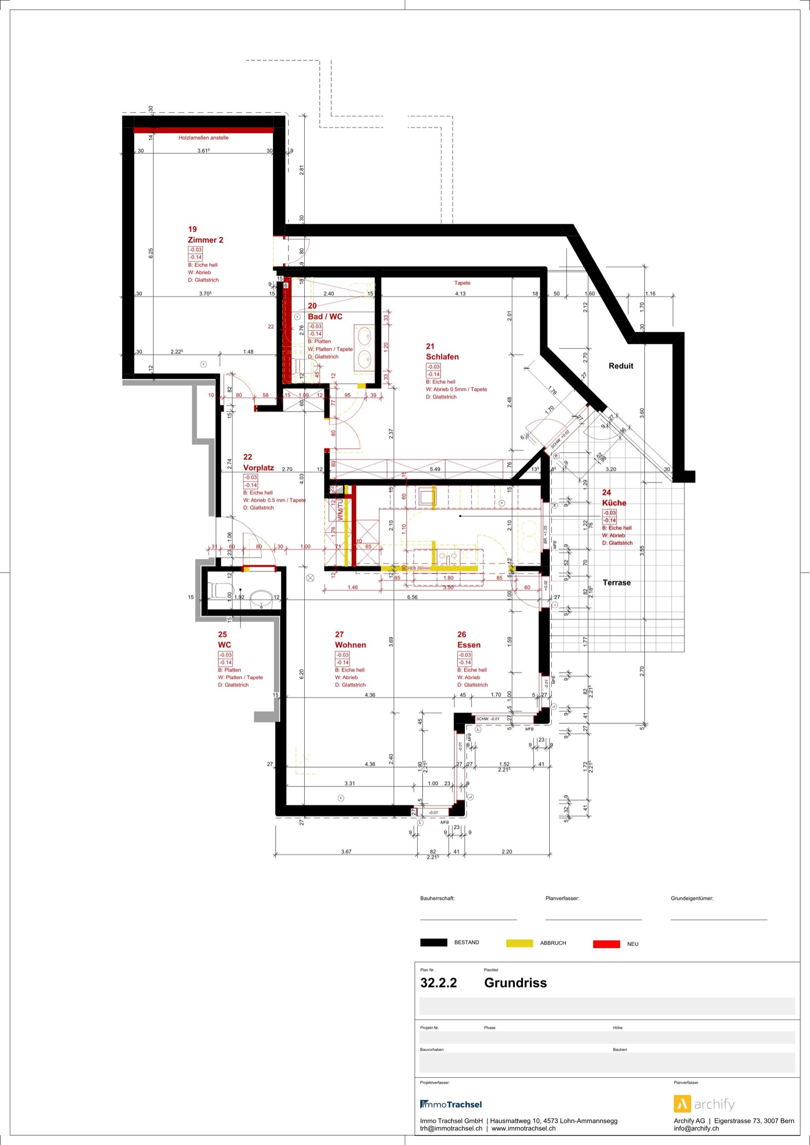 Umbau Altenbergrain 4, Bern